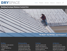 Tablet Screenshot of dryspace.com